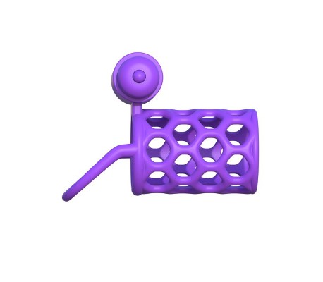 Fantasy C-Ringz Anillo Vibrador Jaula para Parejas Púrpura