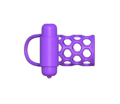 Fantasy C-Ringz Anillo Vibrador Jaula para Parejas Púrpura