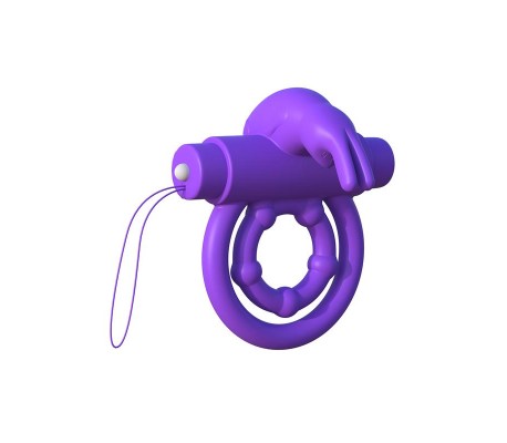 Fantasy C-Ringz Aro con Control Remoto Rabbit Púrpura