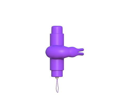 Fantasy C-Ringz Aro con Control Remoto Rabbit Púrpura