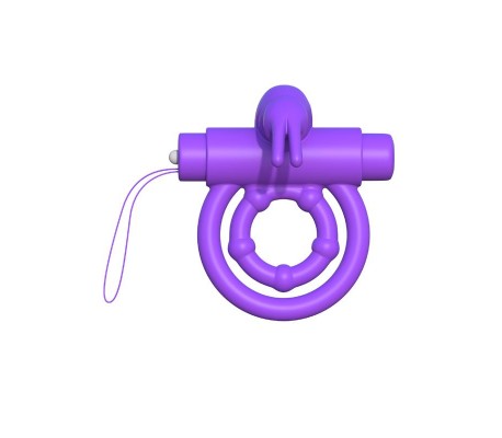 Fantasy C-Ringz Aro con Control Remoto Rabbit Púrpura