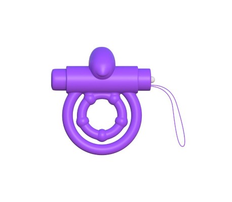 Fantasy C-Ringz Aro con Control Remoto Rabbit Púrpura