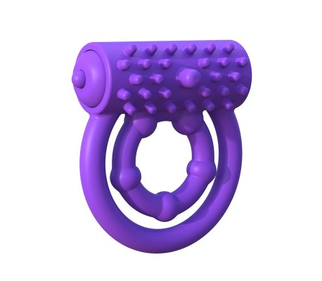 Fantasy C-Ringz Anillo Vibrador Prolongador del Rendimiento Púrpura