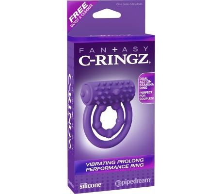 Fantasy C-Ringz Anillo Vibrador Prolongador del Rendimiento Púrpura