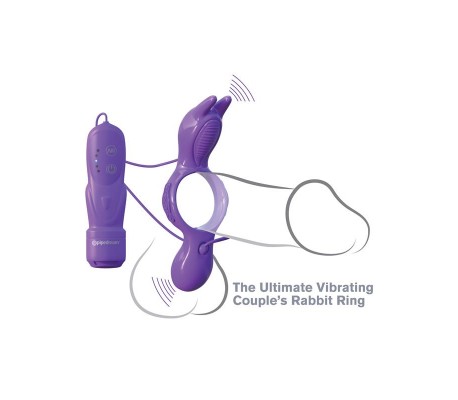 Fantasy C-Ringz Anillo para Él y para Ella Ultimate Rabbit Púrpura