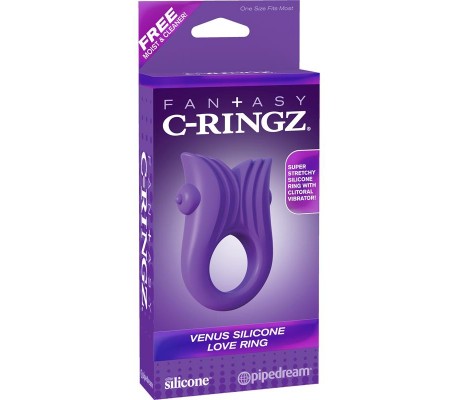 Fantasy C-Ringz Anillo de Silicona Venus Love Púrpura