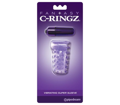 Fantasy C-Ringz Anillo Vibrador Cock Sleeve Púerpura