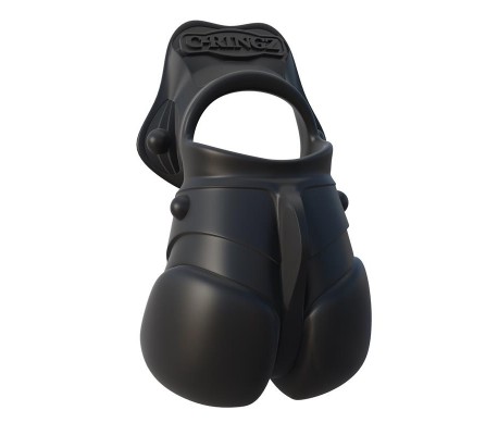 Fantasy C-Ringz Anillo con Protección de Testículos Color Negro