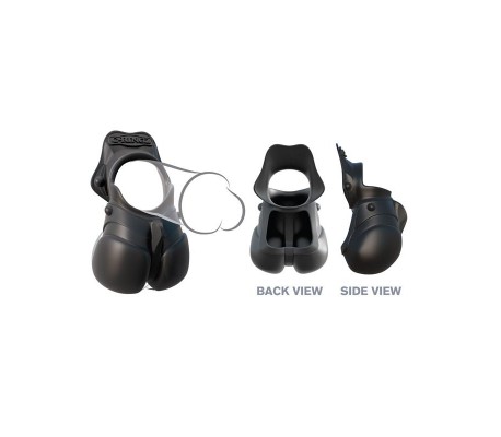 Fantasy C-Ringz Anillo con Protección de Testículos Color Negro