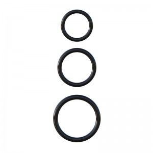 Fantasy C-Ringz Set de 3 Anillos de Silicona Color Negro