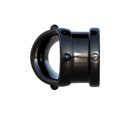 Fantasy C-Ringz Anillo Pesado Cock Pipe Negro