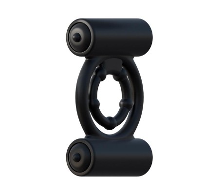 Fantasy C-Ringz Anillo Extem Double Trouble Color Negro