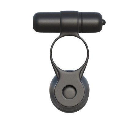 Fantasy C-Ringz Anillo Doble Penetrador Flexible Negro