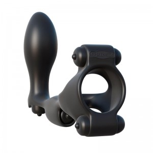 Fantasy C-Ringz Anillo con Plug Anal Ultimate Negro