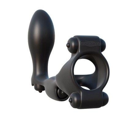 Fantasy C-Ringz Anillo con Plug Anal Ultimate Negro