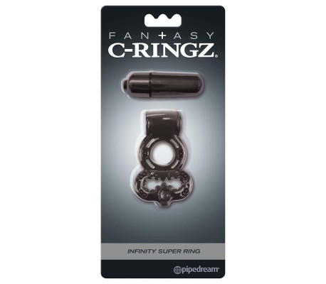 Fantasy C-Ringz Anillo Infinity Negro