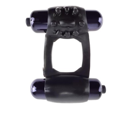 Fantasy C-Ringz  Super Anillo Duo Vibrador Negro