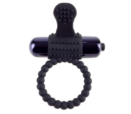 Fantasy C-Ringz Super Anillo Vibrador de Silicona Negro