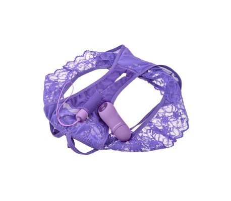 Braguitas Abiertas con Bala Vibradora Thrill-Her con Control Remoto