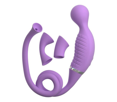Climax-Her Vibrador y Estimulador con 2 Cabezales
