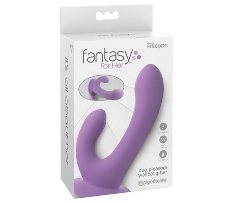 Vibrador Silicona USB Wallbang-Her