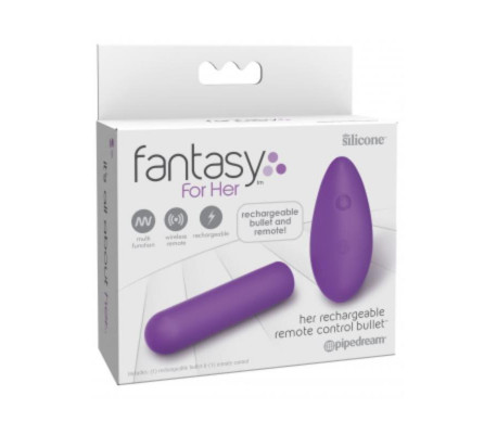 Bala Vibradora Control Remoto Recargable USB
