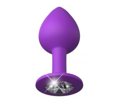 Plug Anal con Gema Talla Mediano