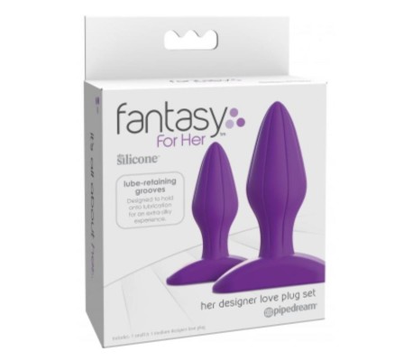 Kit 2 Plug Anal Designer Love