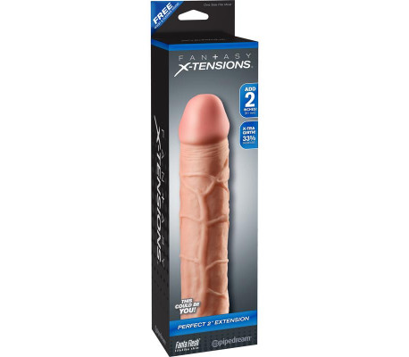 Fantasy X-tensions  Perfect 5,1 cm Extensión de Pene - Color Natural