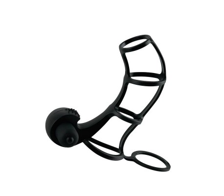 Fantasy X-tensions Jaula de Pene Deluxe Color Negro