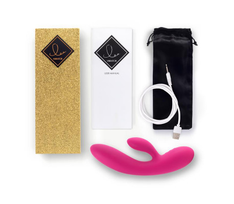 Vibrador Rabbit Lea 20 x 3.7 cm