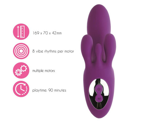 Trivibe G-Spot Vibrador Triple Estimulación