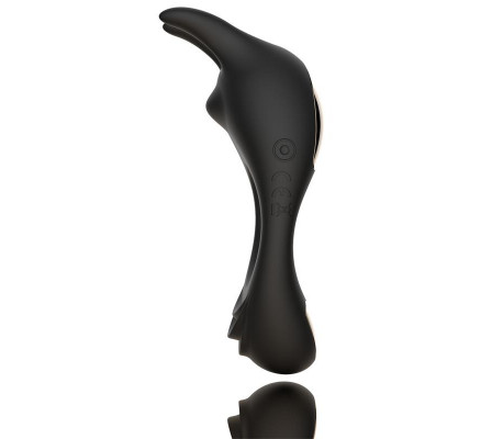 Zeus Anillo Vibrador para el Pene Doble
