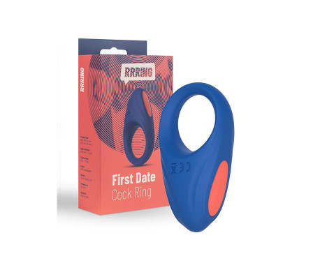 Rring First Date Anillo para el Pene con Vibración USB Silicona