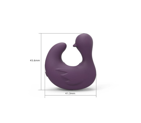 Swamson Dedal Patito Estimulador USB Silicona Violet