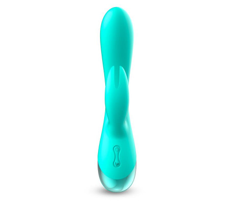 Vibrador Pertes USB Celeste