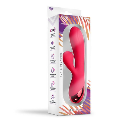 Turna Vibrador USB Rojo