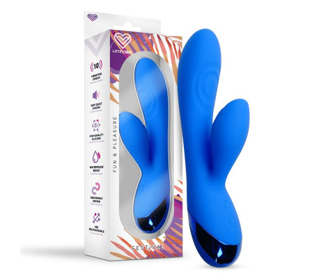 Marna Vibrador USB Azul