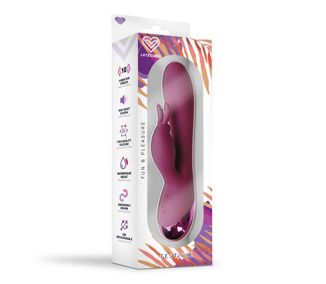 Brole Vibrador USB Rojo