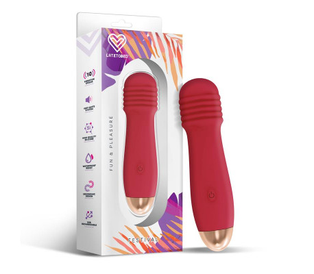 Nesta Estimulador 10 Velocidades Rust Red
