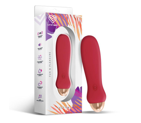 Luxo Estimulador 10 Velocidades Rust Red