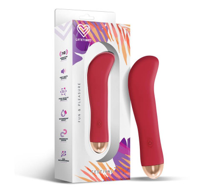 Ragon Estimulador 10 Velocidades Rust Red