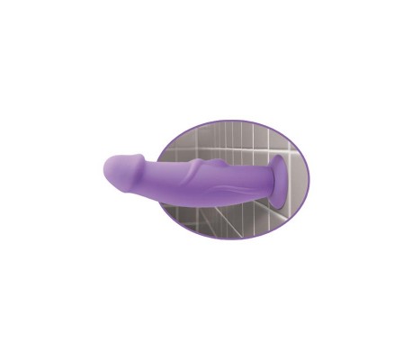 Fetish Fantasy Elite Vibrating 15,2 cm Dildo Púrpura