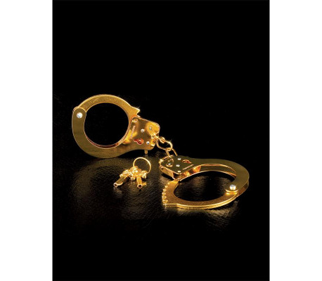Fetish Fantasy Gold Esposas de Metal Doradas