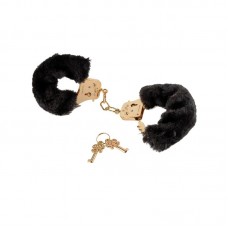 Fetish Fantasy Gold Esposas con Pelo Furry Deluxe Dorado