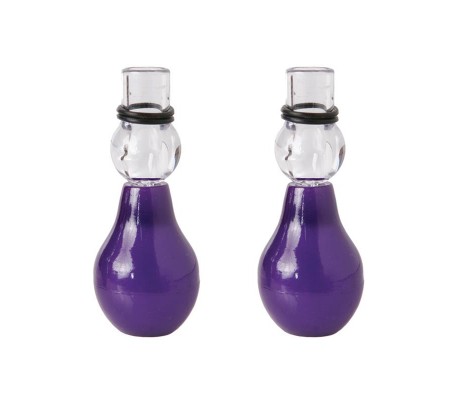 Bombas para Pezones Erector Set Púrpura