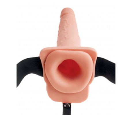 Arnes Elastico con Dildo Hueco 9 Funcion Squirting Natural