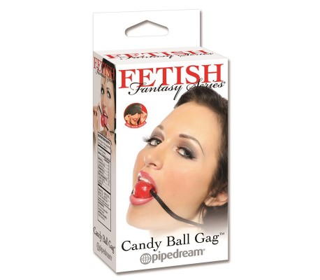 Mordaza de Bola sabor Caramelo de Cereza