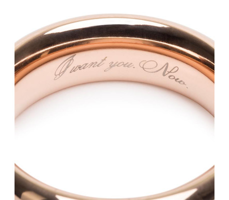 I Want You Now Anillo de Acero