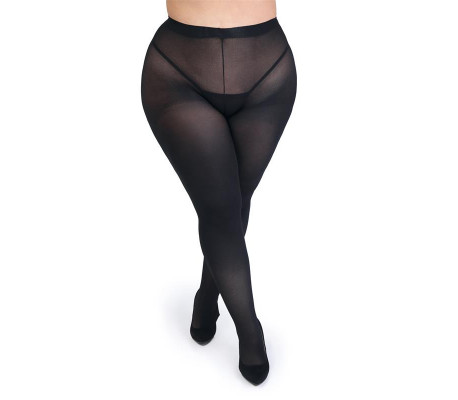 Medias con Abertura Talla Queen